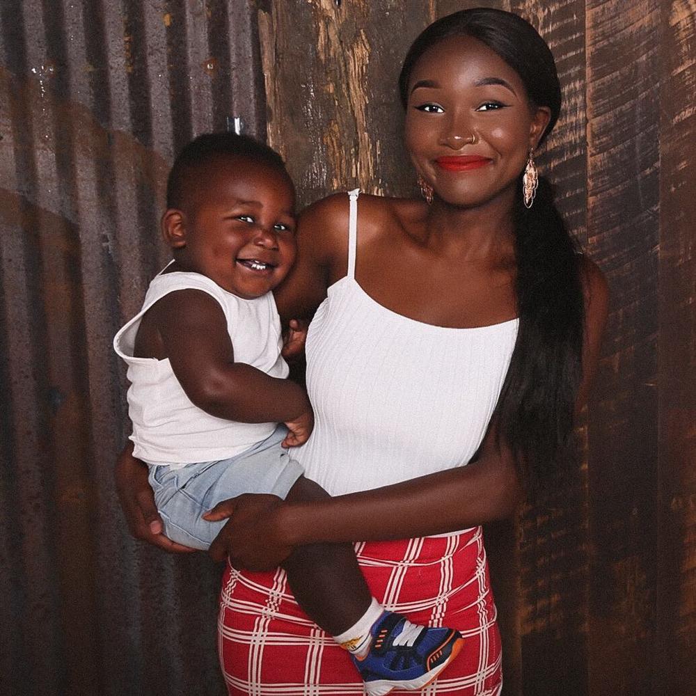 Em bé da đen đẹp nhất từng sốt cộng đồng mạng khiến mọi người tò mò về nhan sắc của người mẹ, khi nhìn thấy ai nấy ngỡ ngàng-16