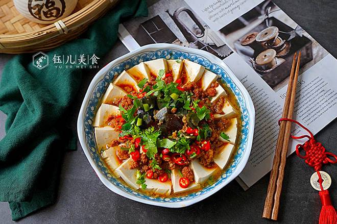 Cách làm đậu phụ non hấp thịt, nấu bao nhiêu vẫn thấy thiếu vì quá ngon-1