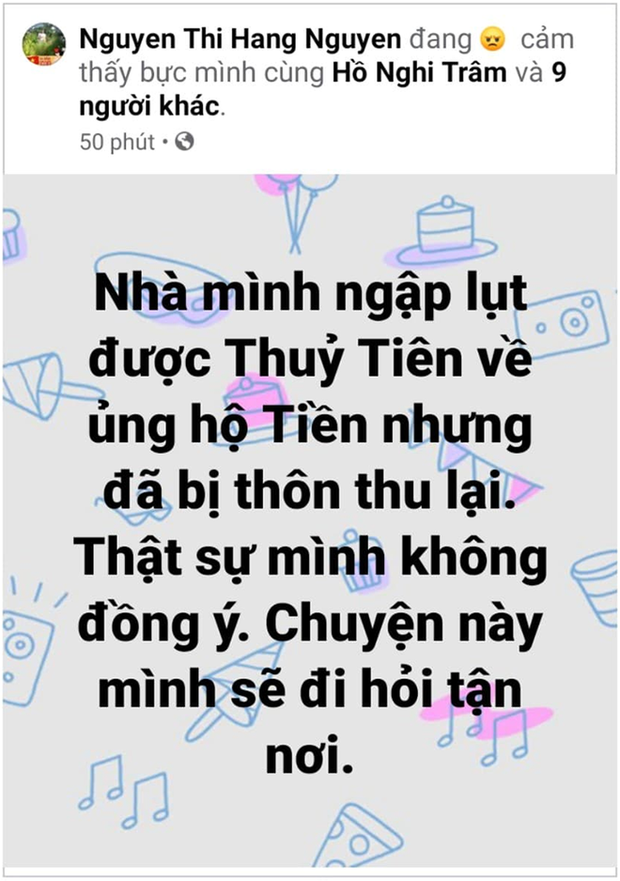 UBND huyện xác nhận có vụ việc người dân bị thu lại tiền được Thủy Tiên hỗ trợ-1