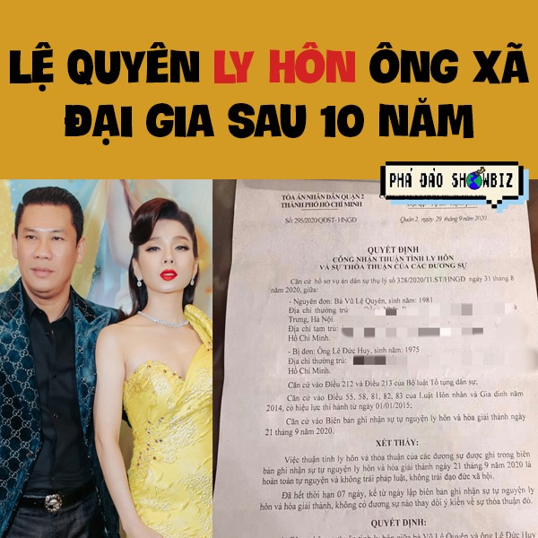 Lệ Quyên chính thức xác nhận ly hôn chồng là ông chủ phòng trà giàu nhất Sài Gòn-1