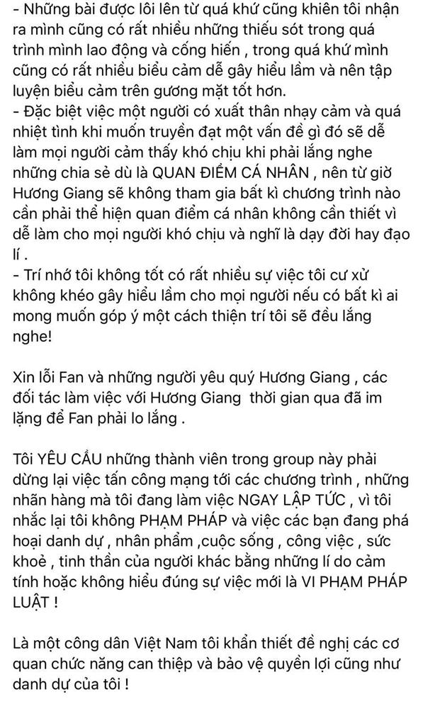 Hương Giang chính thức lên tiếng khi trở thành Hoa hậu bị ghét nhất showbiz Việt, đòi xử lý đến cùng anti-fan-5