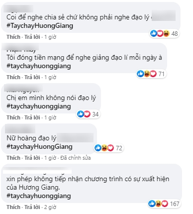 Làn sóng tẩy chay Hương Giang ngày càng dữ dội, khán giả tấn công show Chị em chúng mình, đòi thay người vì không thích nghe đạo lý-3