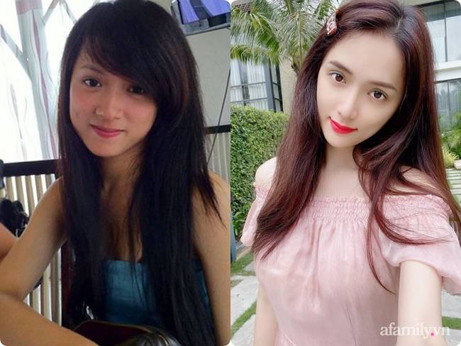 Tự nhận không cắt mắt, sửa mũi, bơm môi, độn cằm, nhưng nhìn lại nhan sắc của Hương Giang ngày trước khác xa so với thực tại lung linh-5