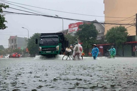 Dự báo thời tiết 31/10, Nghệ An đến Phú Yên có nguy cơ ngập lụt