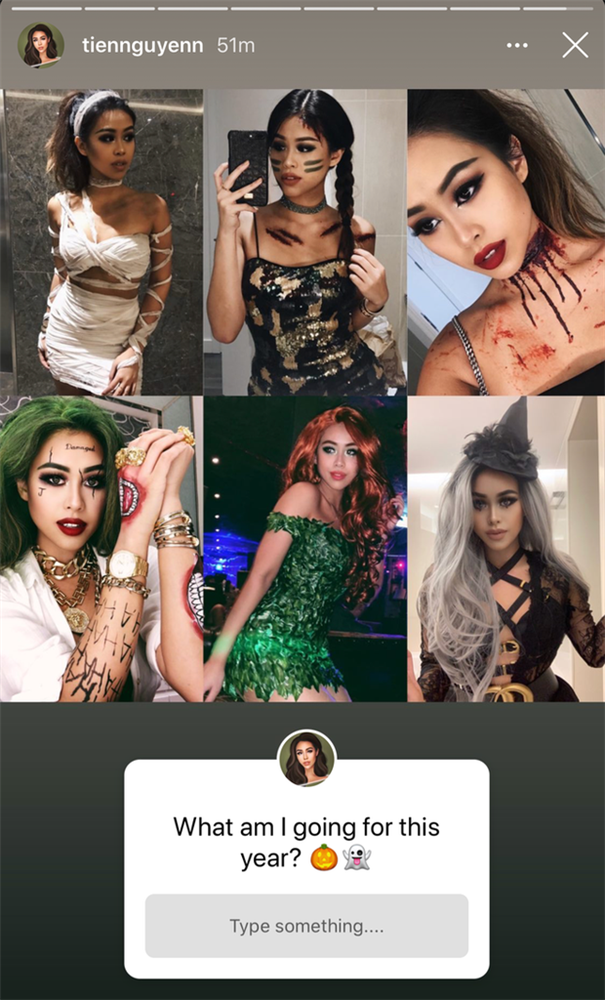 Tặng gấp Tiên Nguyễn danh xưng Nữ hoàng Halloween, năm nào cũng hoá trang gắt vậy thì rich kid nào đọ nổi?-1