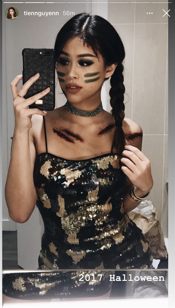 Tặng gấp Tiên Nguyễn danh xưng Nữ hoàng Halloween, năm nào cũng hoá trang gắt vậy thì rich kid nào đọ nổi?-3