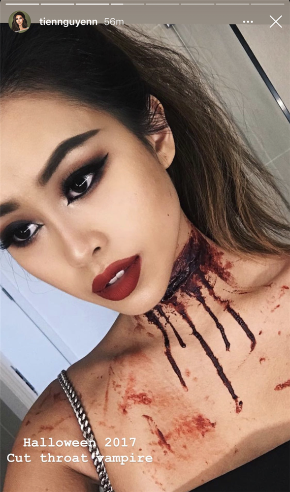 Tặng gấp Tiên Nguyễn danh xưng Nữ hoàng Halloween, năm nào cũng hoá trang gắt vậy thì rich kid nào đọ nổi?-4