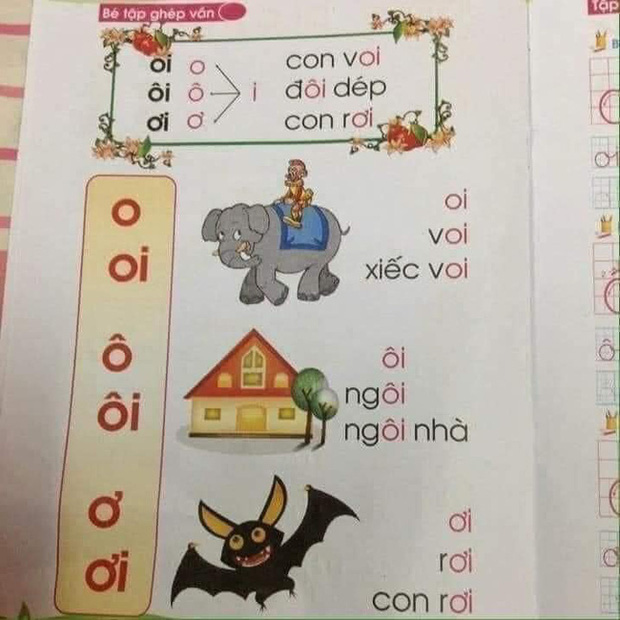 Lại hoang mang chuyện sách giáo khoa lớp 1 dạy trẻ đọc con dơi thành con rơi nhưng sự thật phía sau mới làm phụ huynh ngã ngửa-1