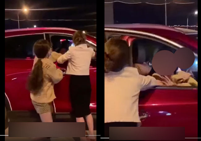 Vụ đánh ghen hot nhất MXH ngày Halloween: Đi chơi cùng hội bạn dì thì bắt gặp chồng trong ô tô với tuesday-2