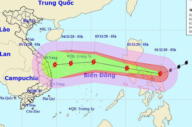 Siêu bão Goni giật trên cấp 17 càn quét Philippines, di chuyển nhanh vào biển Đông, miền Trung lại đối mặt với bão lớn-1