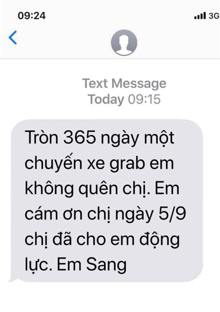 Tặng tài xế grab quà trung thu, người phụ nữ không ngờ cứ mỗi năm lại nhận được tin nhắn có nội dung đặc biệt-2