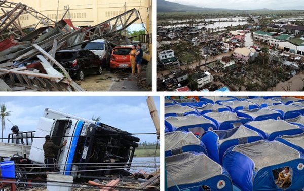 Siêu bão mạnh nhất thế giới Goni quét thẳng vào Philippines: Ít nhất 10 người chết, mái nhà bay như lá rụng, đất nước tan hoang-4