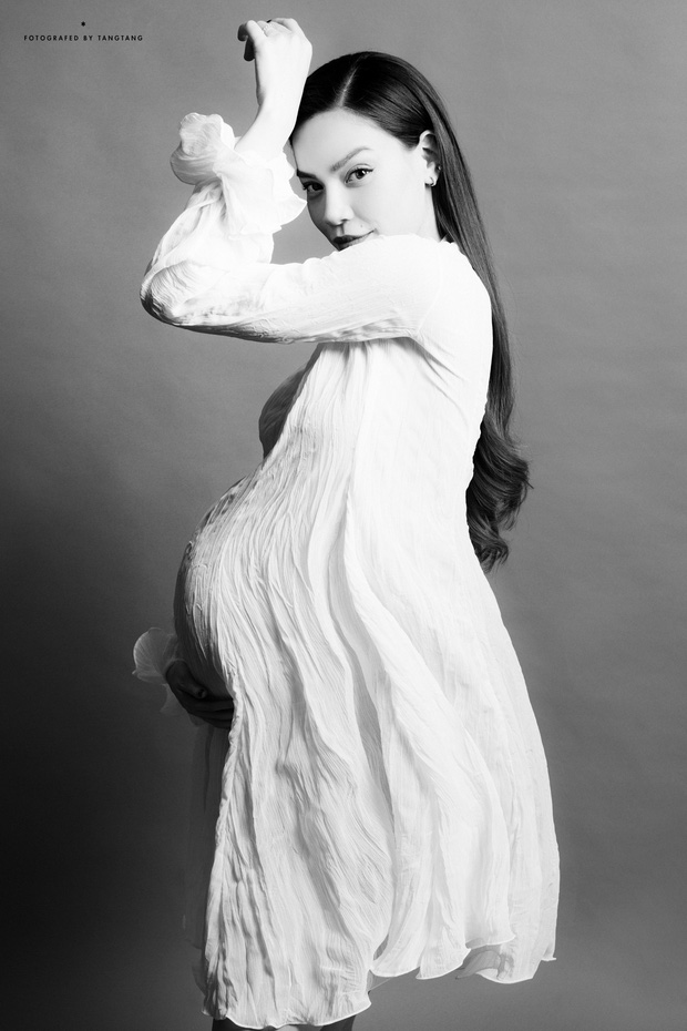 Hé lộ cận cảnh nhan sắc ở tháng cuối thai kỳ của Hà Hồ, tiết lộ điểm khác biệt rõ so với lúc mang bầu Subeo!-3