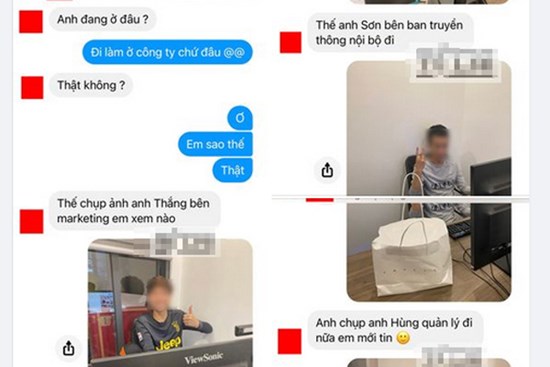 Cô vợ “tai quái” bắt chồng chụp ảnh đủ ban bệ trong công ty chỉ để chứng minh… đang đi làm