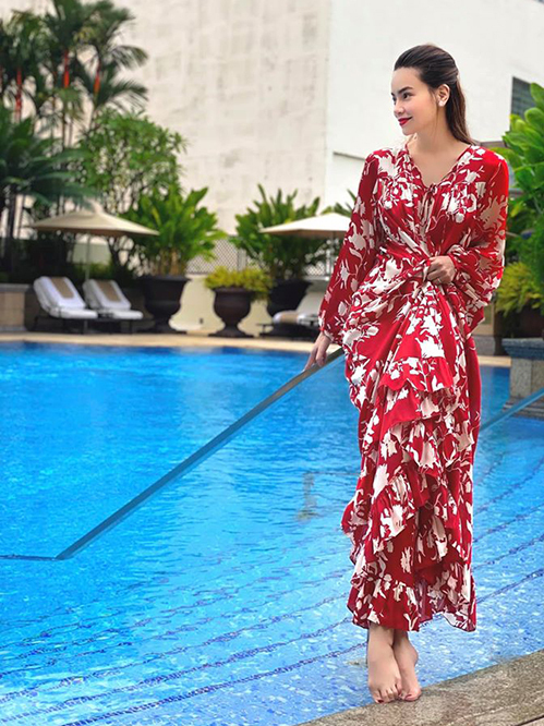 Hồ Ngọc Hà 2 lần bầu bí: Nhan sắc đỉnh cao chỉ có gu thời trang điệu đà thấy rõ-10