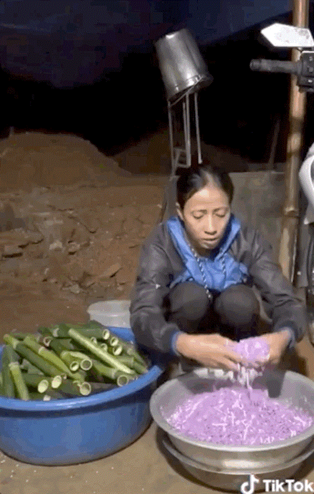 Bà Lý Vlog bị netizen tố trộn cơm lam bán cho khách bằng tay không mất vệ sinh, qua hôm sau liền có động thái khắc phục?-1