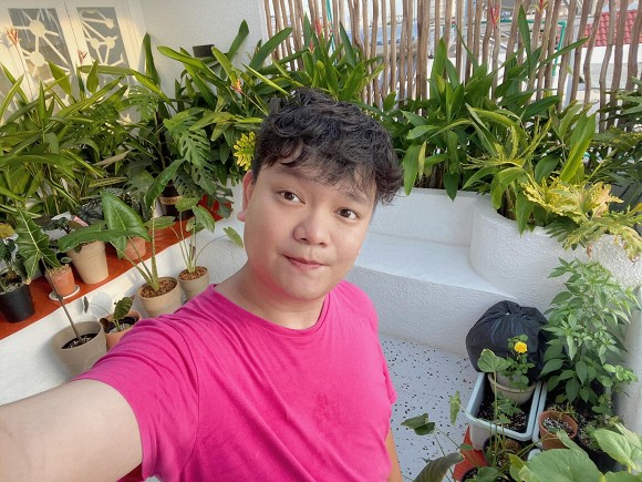 Góc vườn xanh mướt bên trong biệt thự của Trịnh Tú Trung-3