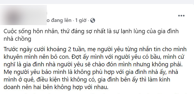 Không vừa mắt vợ sắp cưới của con trai, bà mẹ chồng nhẫn tâm ship thuốc phá thai tới tận nhà cô gái-1