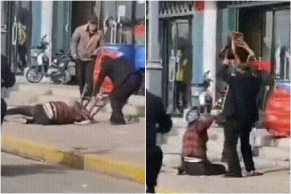 Người đàn ông đánh vợ đến chết ngay trên đường khiến dư luận phẫn nộ, phản ứng của những người chứng kiến gây bức xúc-1