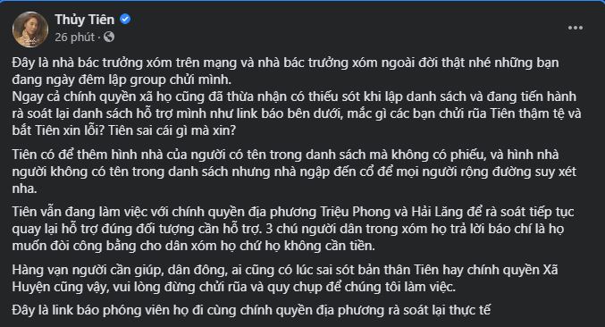 Thủy Tiên tung bằng chứng: Vui lòng đừng chửi rủa và quy chụp để chúng tôi làm việc’-3