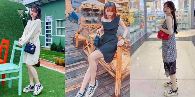 Không biết chuyện tình cảm trúc trắc thế nào, nhưng nhìn street style sẽ thấy Huỳnh Anh nhất kiến chung tình với 3 đôi giày thể thao này-3