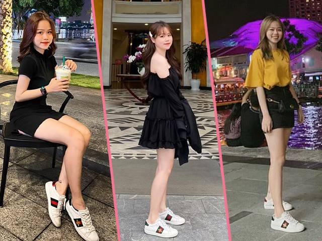 Không biết chuyện tình cảm trúc trắc thế nào, nhưng nhìn street style sẽ thấy Huỳnh Anh nhất kiến chung tình với 3 đôi giày thể thao này-4