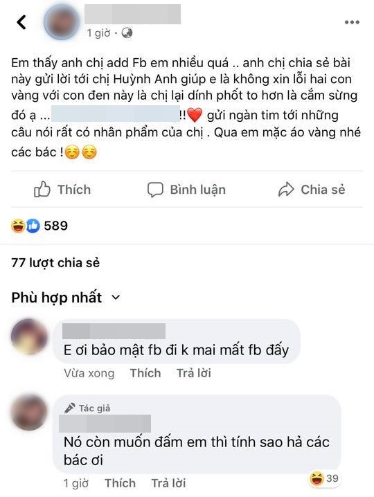 Xuất hiện 2 cô gái áo vàng - áo đen được cho là bị Huỳnh Anh chửi xấu trong tin nhắn qua lại cùng nam PT đã có người yêu-4