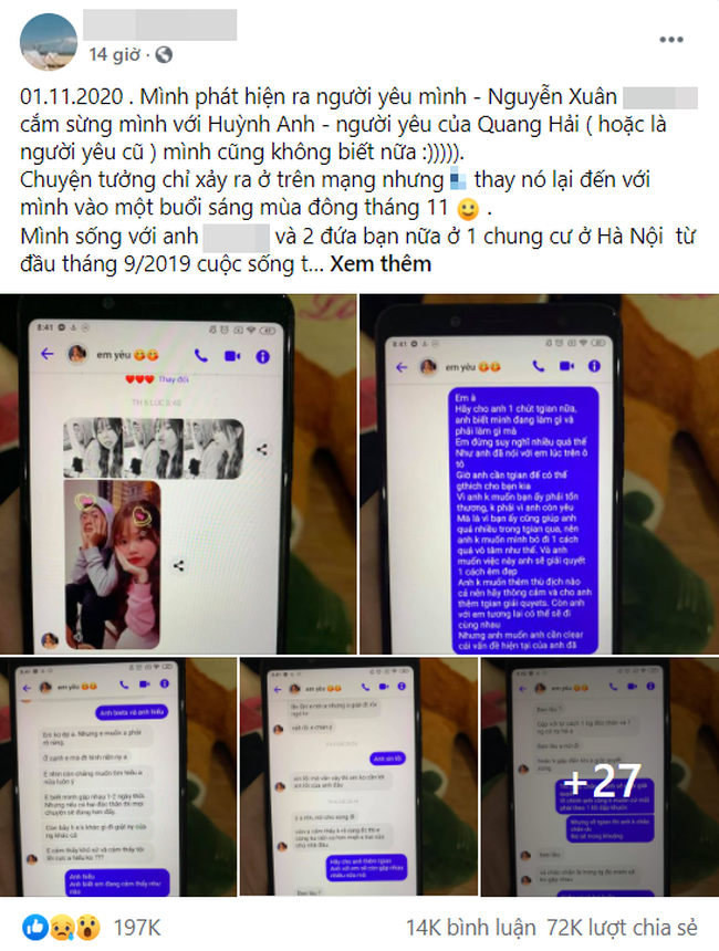 Xuất hiện 2 cô gái áo vàng - áo đen được cho là bị Huỳnh Anh chửi xấu trong tin nhắn qua lại cùng nam PT đã có người yêu-12