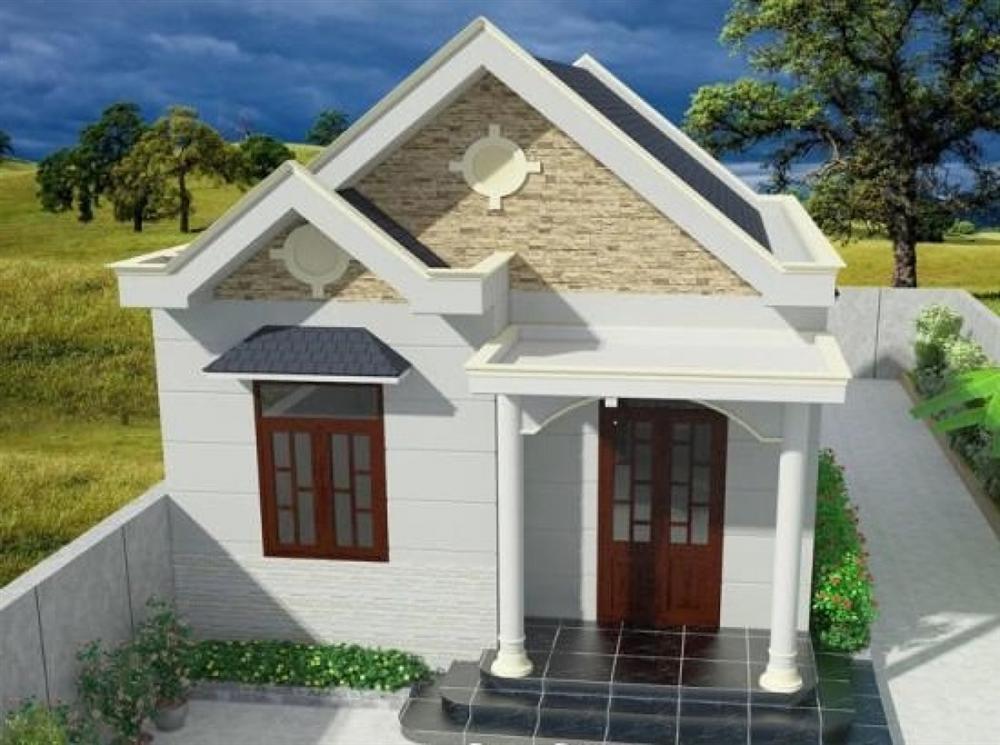 Những mẫu nhà cấp 4 cực đẹp và hiện đại với chi phí chỉ từ 200 triệu đồng-3