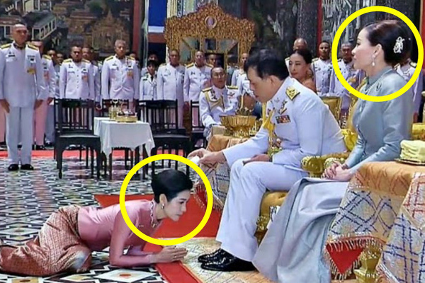 Trong khi Hoàng quý phi được phục vị, hình ảnh vợ cũ của Vua Thái Lan gầy gò hốc hác, đang trồng rau trong chùa được chia sẻ gây xôn xao MXH-8