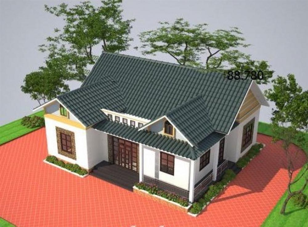 Những mẫu nhà cấp 4 cực đẹp và hiện đại với chi phí chỉ từ 200 triệu đồng-7