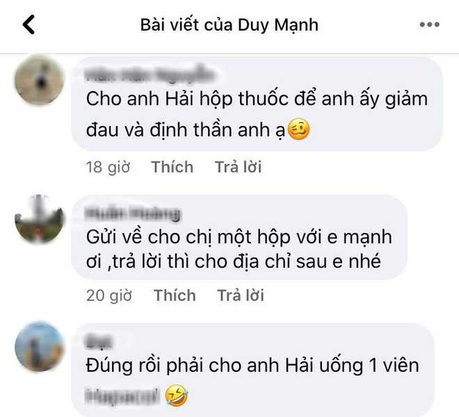 Netizen kéo vào Facebook Duy Mạnh hỏi về vụ Quang Hải gặp Huỳnh Anh ở đám cưới cổ tích-6