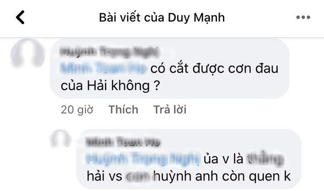 Netizen kéo vào Facebook Duy Mạnh hỏi về vụ Quang Hải gặp Huỳnh Anh ở đám cưới cổ tích-7