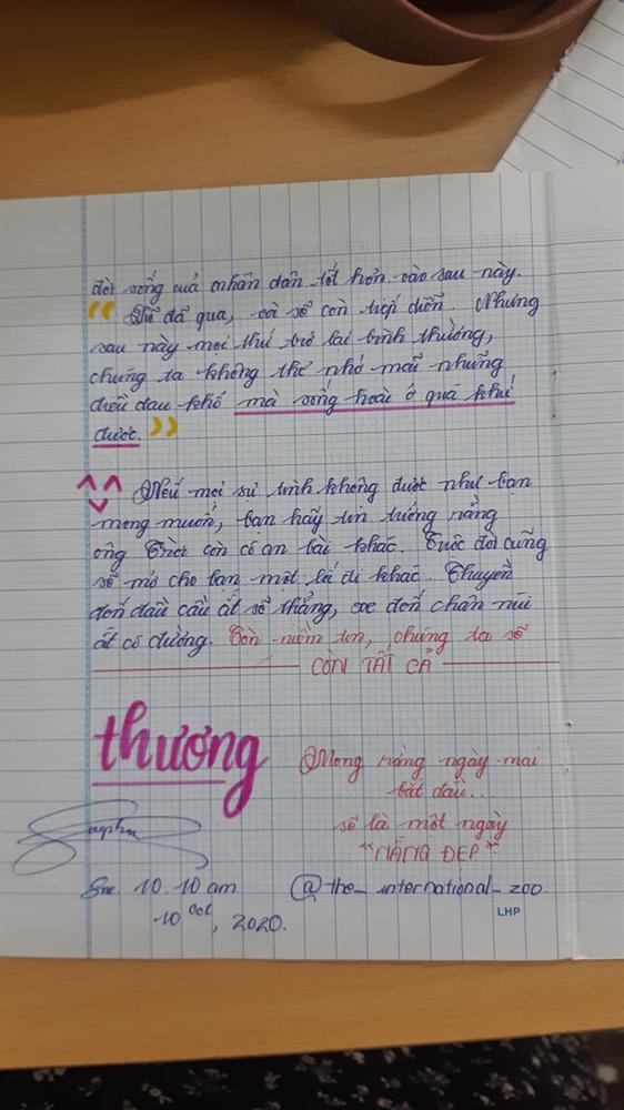 Những bức thư viết tay gửi học sinh miền Trung mùa lũ: Chữ viết nắn nót, lời động viên chất chứa yêu thương-5