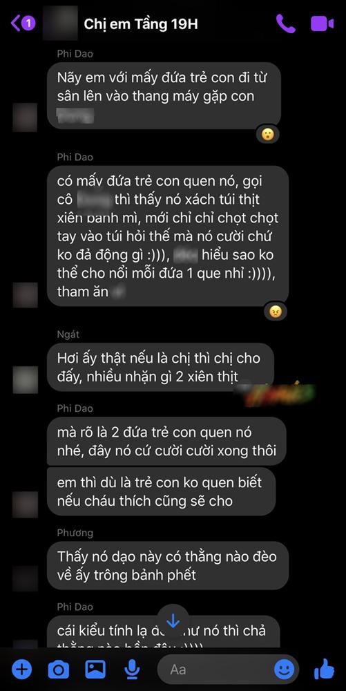 Xôn xao chuyện cô gái bị hàng xóm lập group nói xấu vì không cho trẻ con thức ăn đang cầm trên tay-2