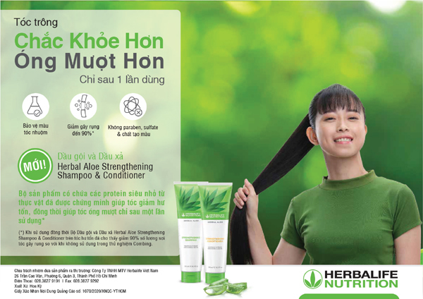 Herbalife Vietnam ra mắt 2 sản phẩm chăm sóc tóc mới-1