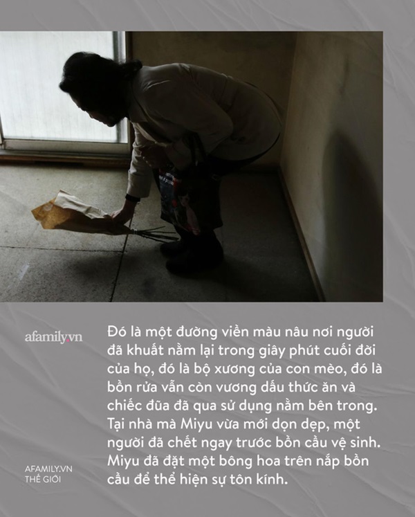 Cô gái làm nghề dọn dẹp nhà cửa hậu những cái chết cô độc ở Nhật: Trên cả công việc làm công ăn lương là vô vàn nỗi niềm dành cho người đã khuất-4