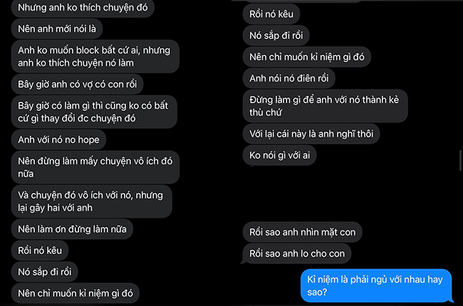 Cô người yêu cũ bám dai như đỉa, bạn trai lấy vợ rồi vẫn gửi viết thư tay dài 10 trang bộc lộ tâm tình, khát khao được ngủ kỉ niệm để tổng kết tình yêu 5 năm-2