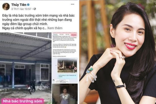 Thủy Tiên lặng lẽ xóa bài viết về nhà của trưởng xóm ở Hải Lăng giữa tâm bão dư luận