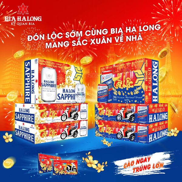 Bia Hạ Long tung chương trình ưu đãi chào Xuân 2021-2