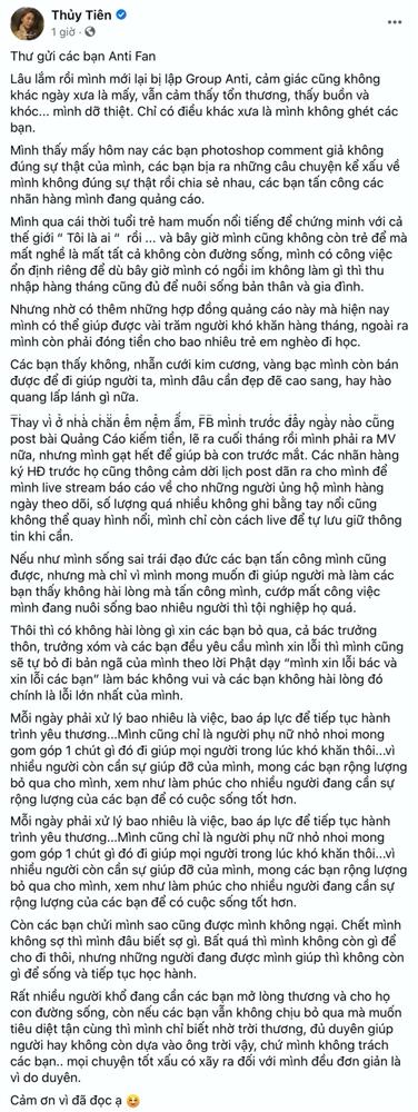 Thủy Tiên đã xin lỗi trưởng xóm ở Hải Lăng nhưng thái độ vẫn khiến dân tình tranh cãi không ngừng-6