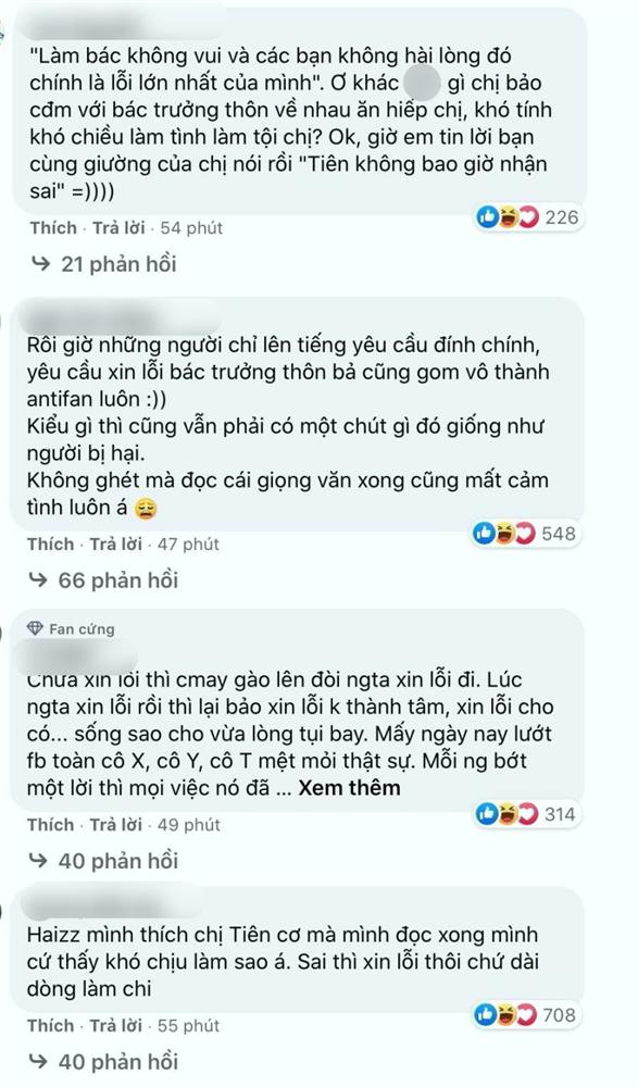 Thủy Tiên đã xin lỗi trưởng xóm ở Hải Lăng nhưng thái độ vẫn khiến dân tình tranh cãi không ngừng-7