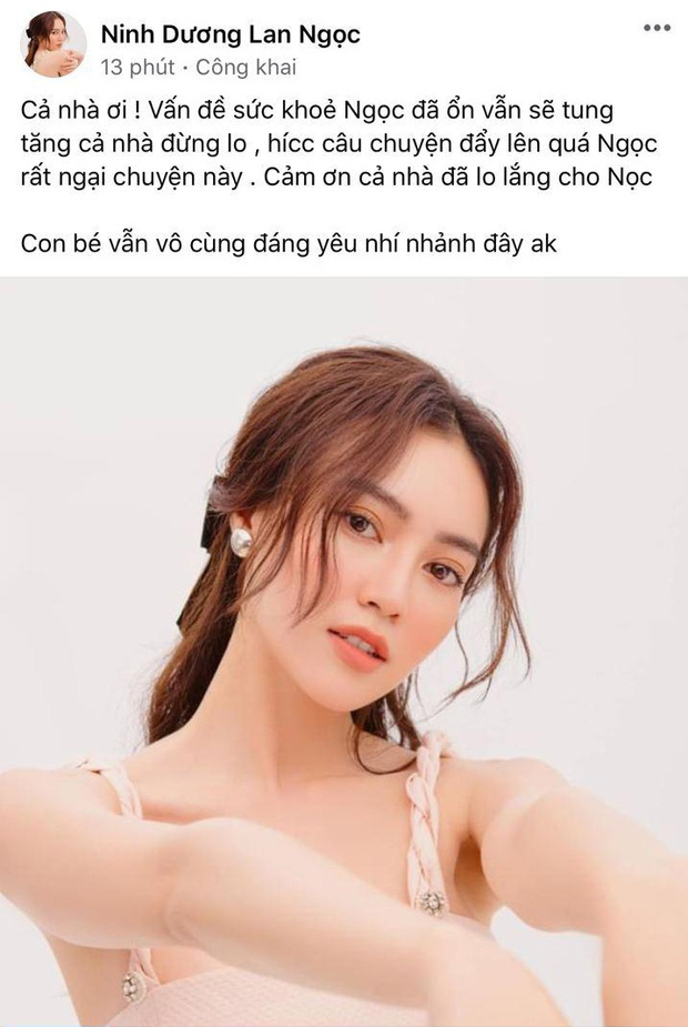 Lan Ngọc chính thức lên tiếng nói rõ tình trạng sức khoẻ hiện tại giữa lúc tin tức về bệnh tiền ung thư gây xôn xao-1