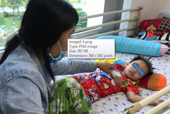 Bé 3 tuổi nguy kịch vì uống nhầm hóa chất