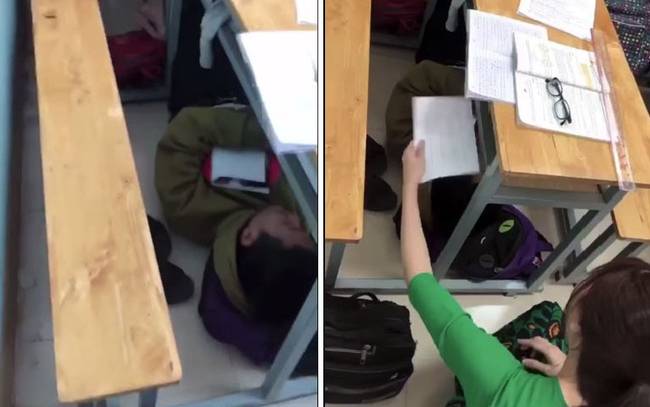 Ôm bụng cười những pha xử lý đi vào lòng đất của giáo viên khi học sinh ngủ gật, dân mạng cảnh báo: Đừng bao giờ ngủ khi thầy cô giảng bài-3