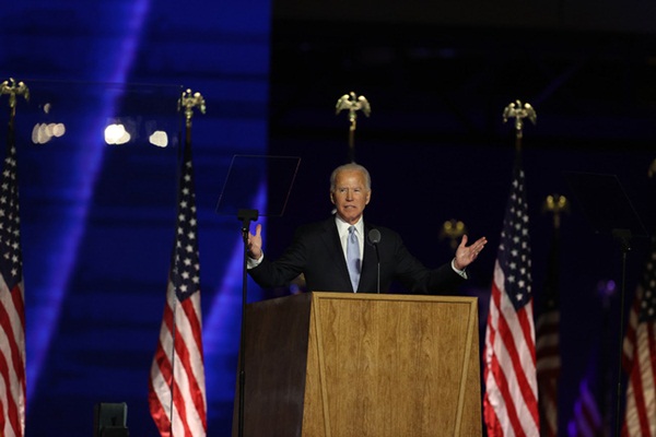 Ông Joe Biden tuyên bố chiến thắng, có bài phát biểu sâu sắc không quên cảm ơn người vợ tào khang-3