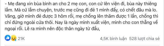 Đau đẻ gọi cho chồng thì nhận được câu đáp dửng dưng đáng sợ, cô vợ làm một điều vô cùng quyết liệt khi thấy rõ bản chất người đầu gối tay ấp-1