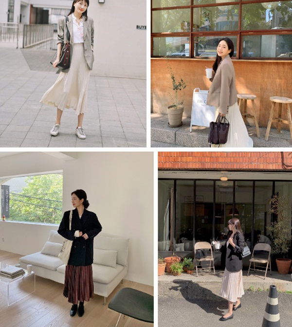 3 cách diện blazer + chân váy xinh mê tơi, có thể giúp style của chị em lên đời phơi phới-2