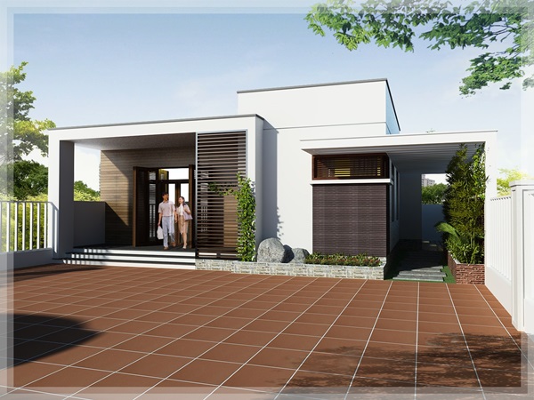 Những mẫu nhà cấp 4 đẹp, phong cách kiến trúc đa dạng ai ngắm cũng mê-8