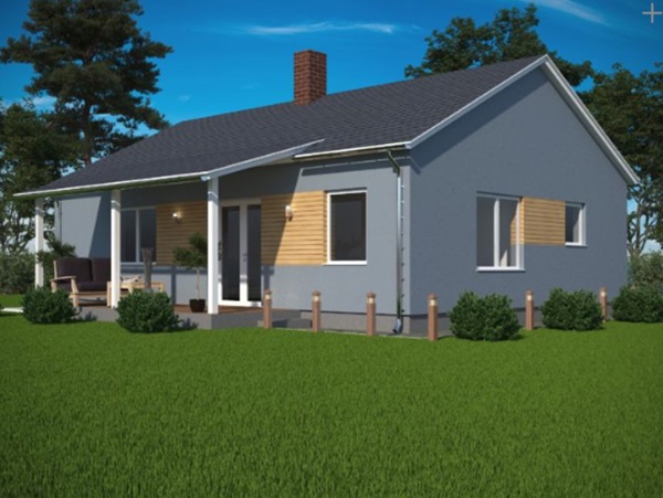 Những mẫu nhà cấp 4 đẹp, phong cách kiến trúc đa dạng ai ngắm cũng mê-22